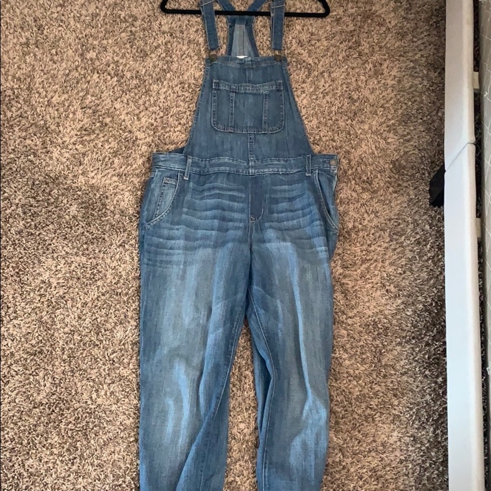 Denim overalls